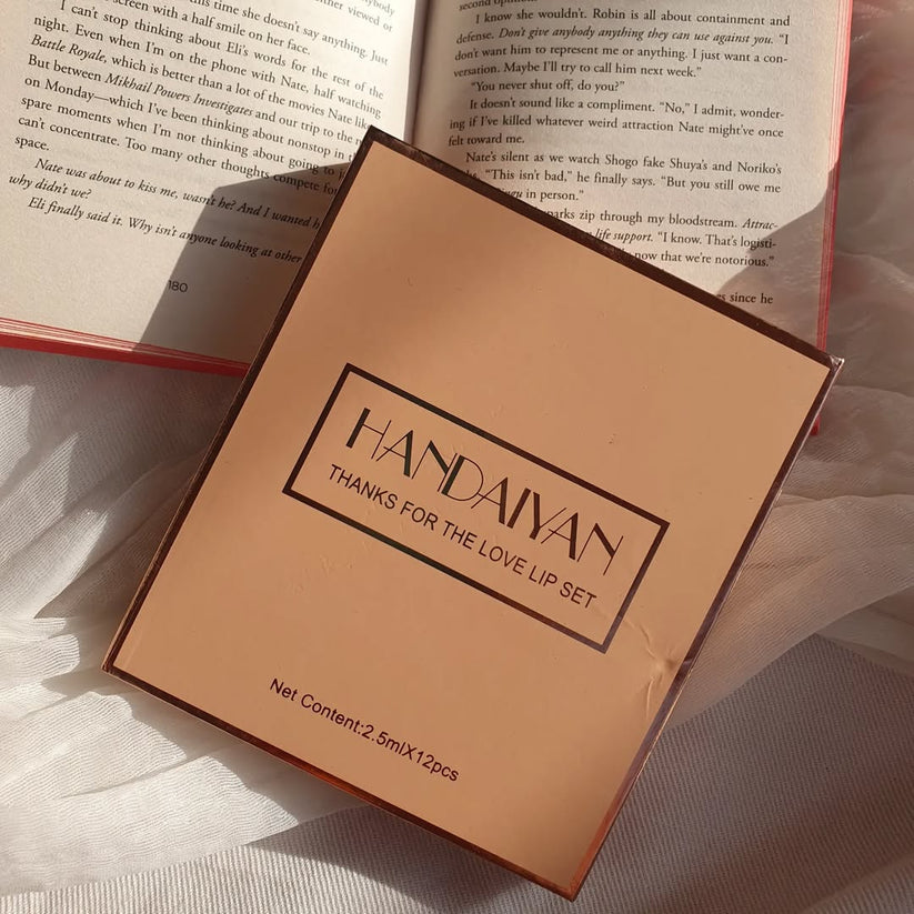 Handaiyan Matte Liquid Lipstick (12 Pcs Set)